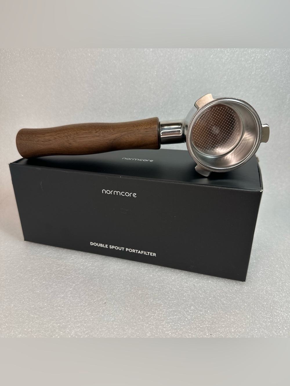 Normcore 51mm Double Spout Portafilter Bottomless 3 Ear DeLonghi La Specialista